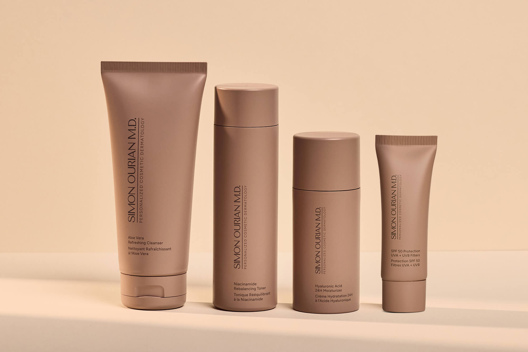 Daily Essentials & SPF 50 Protection UVA + UVB filters